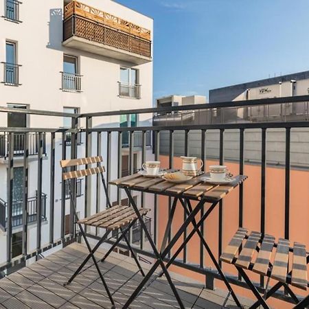 Modern Riverside Apartment With Free Parking Space Щецин Екстер'єр фото